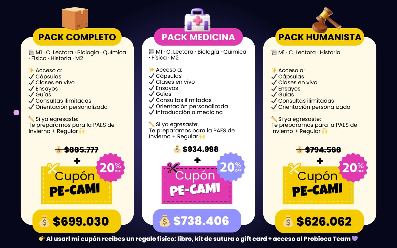 Información de packs y descuentos Preu Filadd